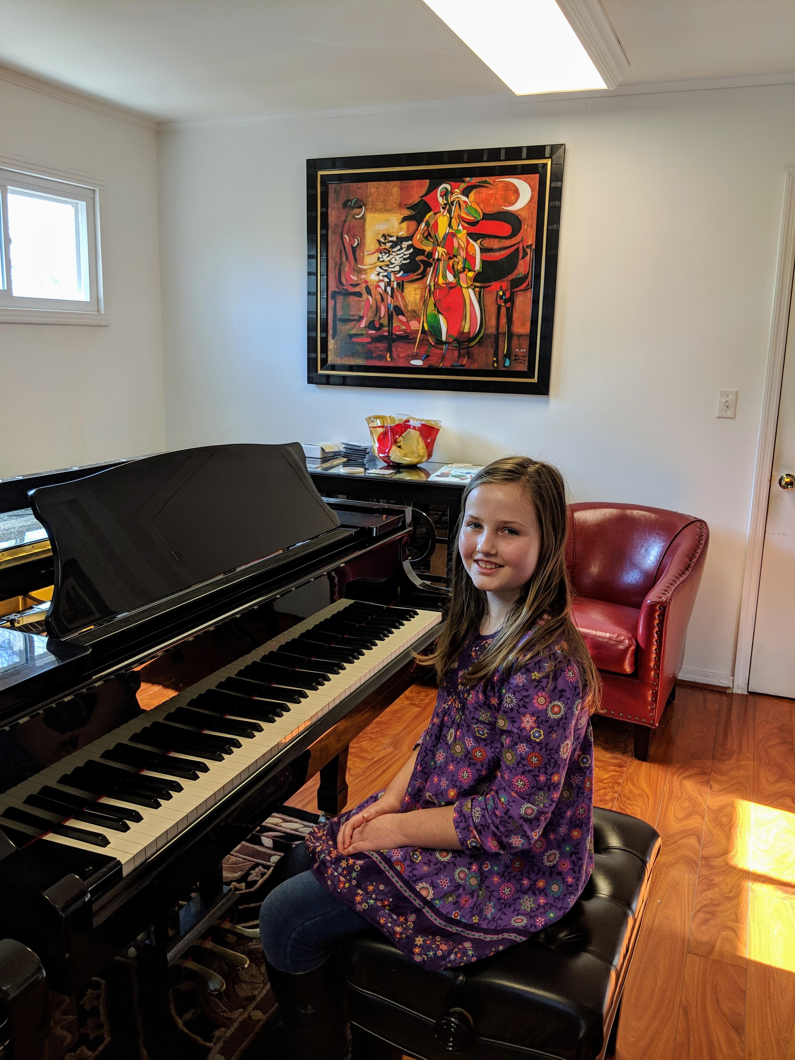 Kamryn student of the month